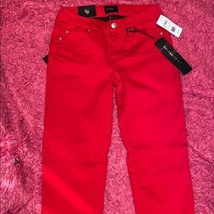 Red “Celebrity Pink” pants Brand new